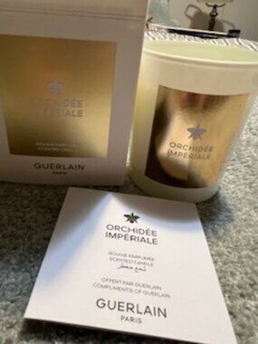 NWT Guerlain Paris Orchidee Imperiale Scented Candle 6.3 oz.